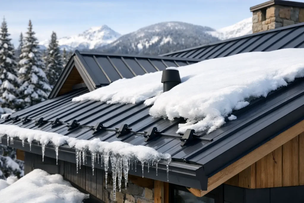 Metal Roofing for Cold Climates: What Works
