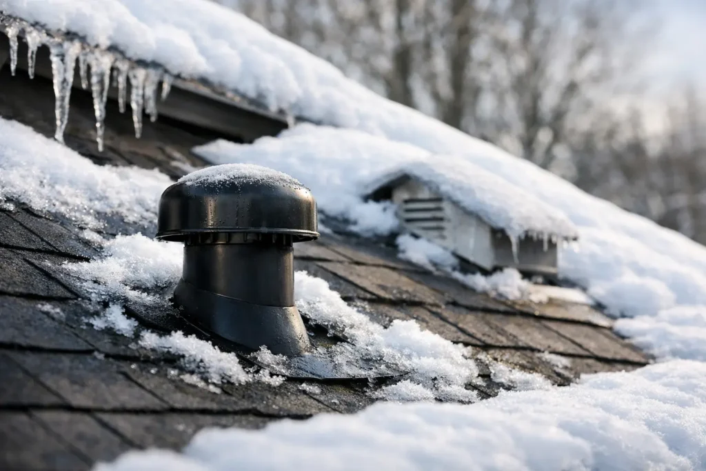 Roof Ventilation Problems in Winter