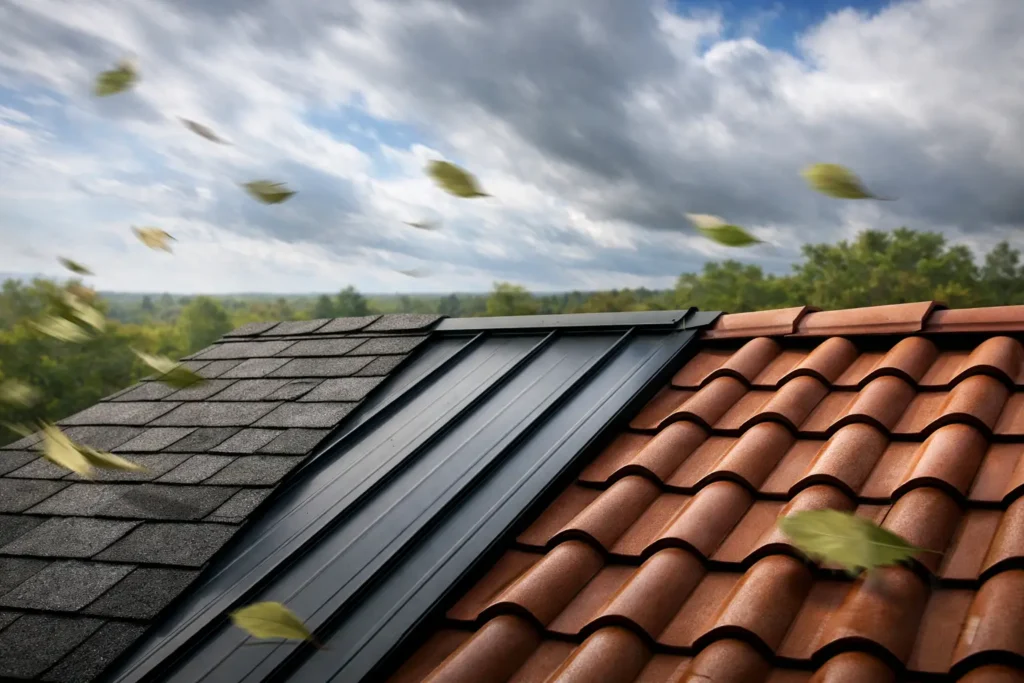Best Roofing Materials for Wind