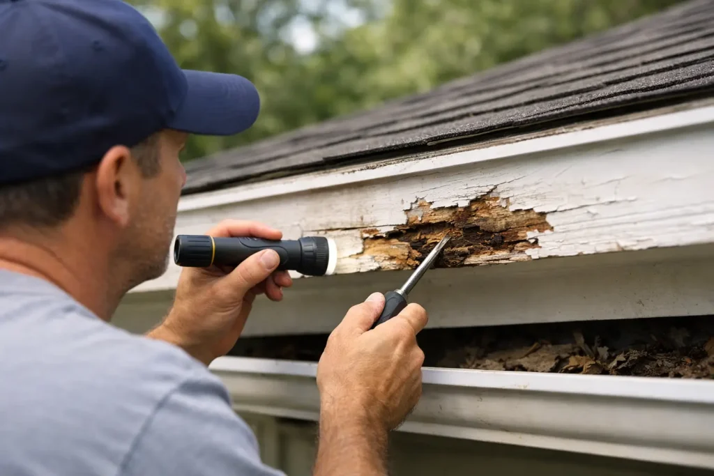 How to Inspect Fascia Damage at Home