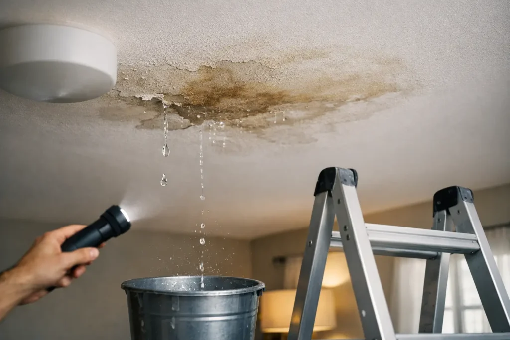 Water Stains on Ceiling Causes and What to Do